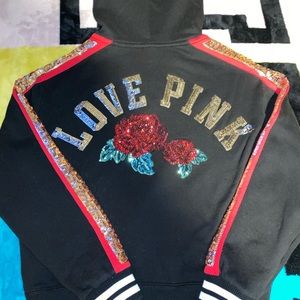 Victoria secret bling hoodie